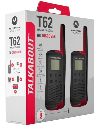 Купить Motorola Talkabout T62 Twin Red
