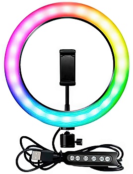Купить Кольцевая лампа Ring Light RGB Led 33cm (без штатива)