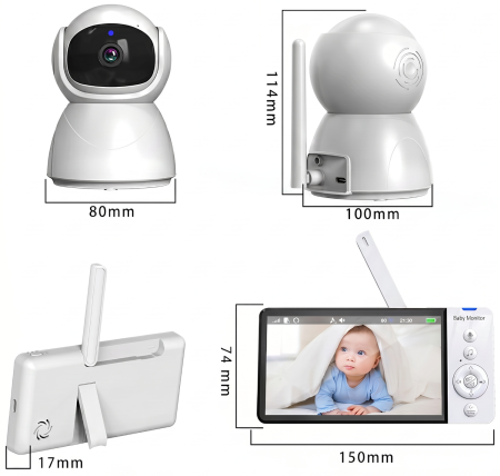 Купить CARCAM Baby Monitor PTZ Camera 2,4Ghz (XMABM570)