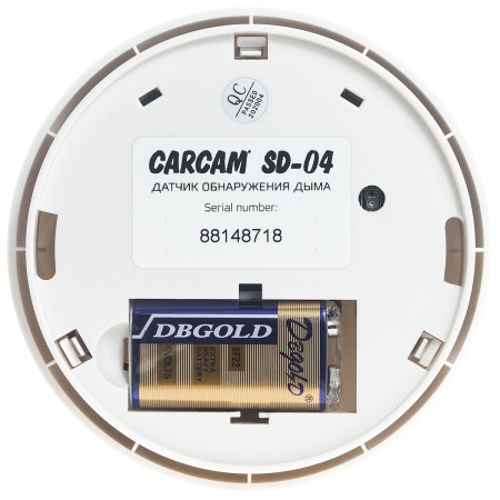 Беспроводной инфракрасный датчик дыма CARCAM Wireless Smoke Detector SD-04