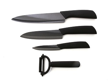 Купить набор кухонных ножей Xiaomi Huo Hou Nano Ceramic Knife Black (HU0010)