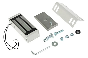 Купить CARCAM M1-200 Электромагнитный замок с уголком (белый)