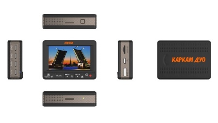 Автомобильный видеорегистратор КАРКАМ ДУО