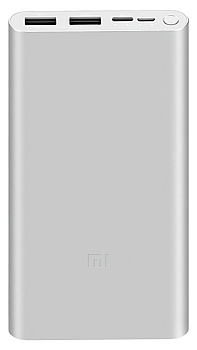 Купить Xiaomi Mi Power Bank 3 10000 mAh Silver (PLM13ZM)