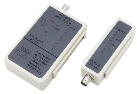 Купить CARCAM CT248 Тестер витой пары и BNC кабеля