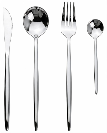 Купить набор столовых приборов Xiaomi Maison Maxx Modern Flatware Set Silver