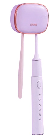 Купить Xiaomi Lofans Portable Sterilization Toothbrush Holder S7 Violet