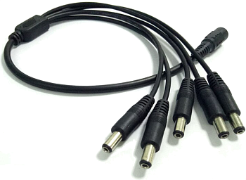 Разветвитель питания CARCAM DC разветвитель питания 1x5