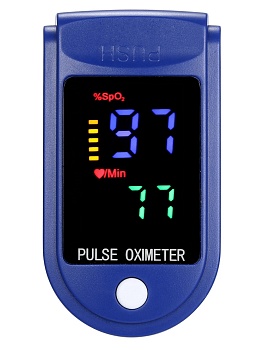 Купить Fingertip Pulse Oximeter Blue