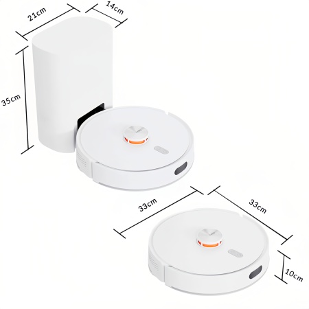 Купить Xiaomi Lydsto Sweeping and Mopping Robot R1 Edge (YM-R6-W03) White