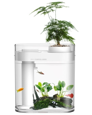 Купить Xiaomi Descriptive Geometry Amphibious Fish Tank (HF-JHYGQC 001) White