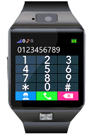 Часы CARCAM SMART WATCH DZ09 2019 BLACK