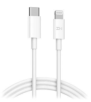 Купить Кабель Type-C/Lightning ZMI MFi 100cm Белый (AL870C)