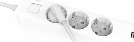 Купить Xiaomi Mi Power Strip (3 розетки +3 USB порта) (XMCXB04QM) White