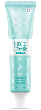 Купить Xiaomi Dr.Bei Whitening Toothpaste Green