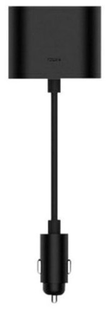 Купить Разветвитель автомобильного прикуривателя Xiaomi Roidmi 2S Splitter Dual Port Converter (DYQ01RM)