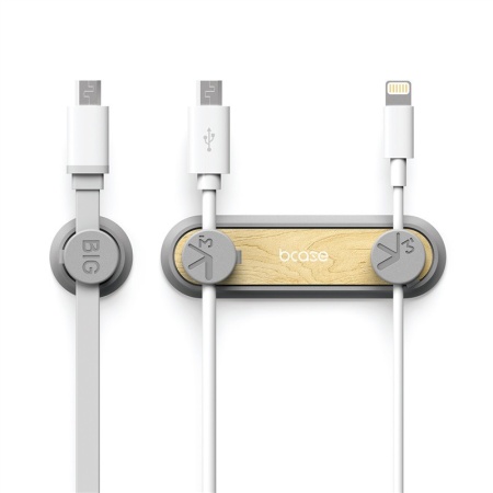 Купить держатель кабеля Xiaomi Bcase TUP2 Magnetic Absorption Cable Clip Light Brown