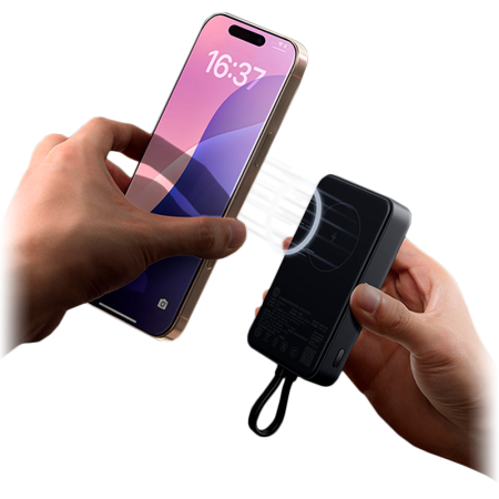 Купить Xiaomi Magnetic Power Bank with Built in Cable 10000mAh 33W (WPB1007MI) Dark Grey