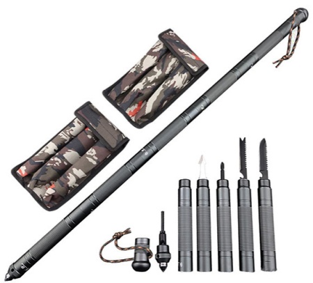 Купить Xiaomi HX Outdoors Multifunctional Tactical Stick Grey