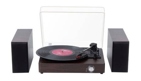 Купить Years Stay Vinyl Record Player (HY-T302) Walnut Wood