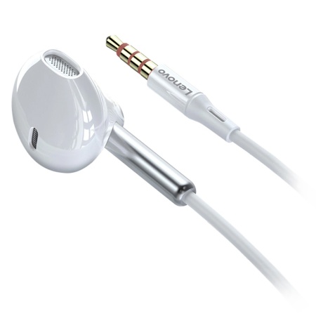 Купить Lenovo XF06 Wired Headphone White