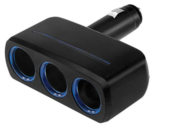 Купить Shunwei 3 Way Cigarette Lighter Socket (SD-1907)