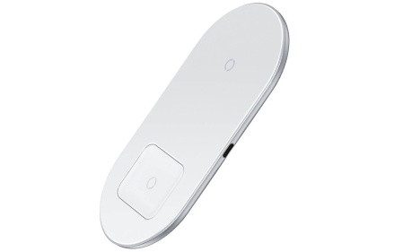 Купить Xiaomi Baseus Simple 2 in 1 Wireless Charger белый