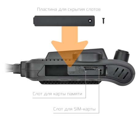 Купить CARCAM 4CH (1080p) Super Real View 4G WiFi DASH CAM GPS DVR СС-367