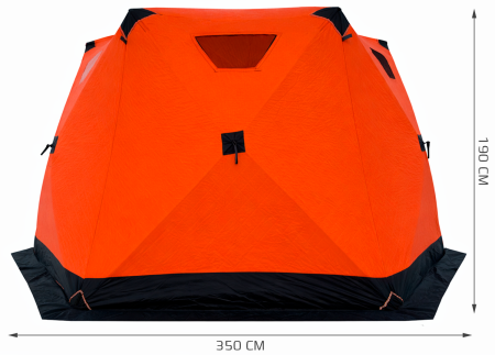 Купить CARCAM Winter Camping Tent 350×350×190cm Orange