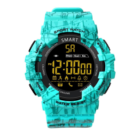 Ударопрочные и водонепроницаемые смарт-часы CARCAM SMART WATCH EX16C - BLUE