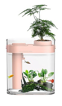 Купить Xiaomi Geometry Lazy Fish Tank Pink (HF-JHYGZH001)