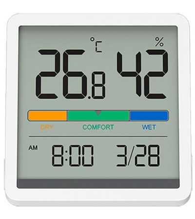 Купить Xiaomi Miiiw Mute Thermometer And Hygrometer Clock NK5253