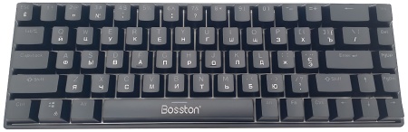 Купить Bosston Wired Mechanical Keyboard MK68 Black