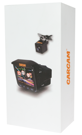 Автомобильный видеорегистратор с радар-детектором 5 в 1 CARCAM COMBO 5S