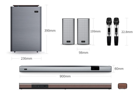 Купить Xiaomi Binnifa Karaoke Surround Home Theater Simulation 5.1