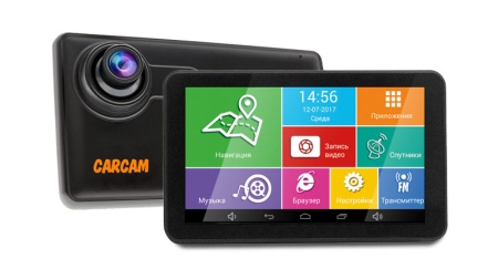 Автомобильный видеорегистратор с навигатором CARCAM ATLAS 2