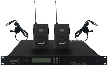 Купить Andowl Wireless Microphone Set 2pcs (Q-MIC78)