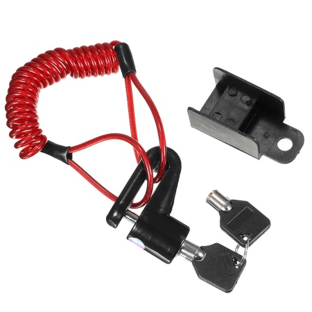 Купить Противоугонный замок на дисковый тормоз черный