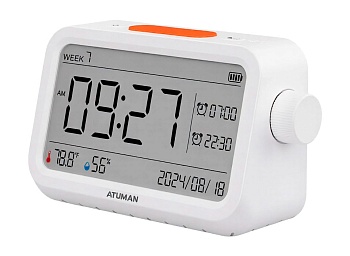 Купить Xiaomi Atuman Multifunctional Thermohygrometer Alarm Clock (MT2)