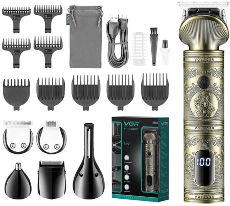 Купить VGR Voyager V-106 6 in 1 Professional Grooming Kit