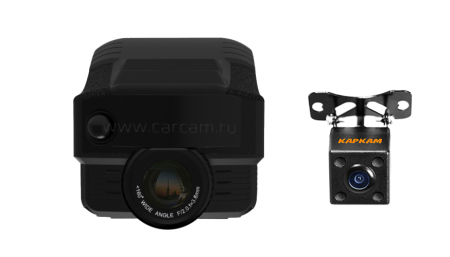 Автомобильный видеорегистратор с радар-детектором КАРКАМ КОМБО 3S