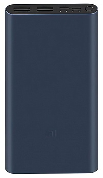 Купить Xiaomi Mi Power Bank 3 10000 mAh Dark Blue (PLM13ZM) 