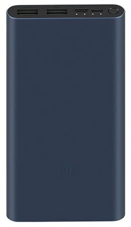 Купить Xiaomi Mi Power Bank 3 10000 mAh Dark Blue (PLM13ZM) 