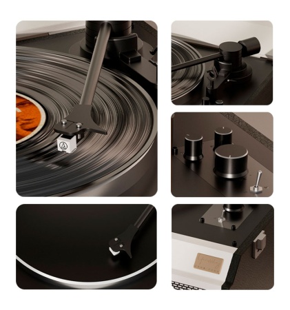 Купить Years Stay Vinyl Record Player (HY-T21) Black/White