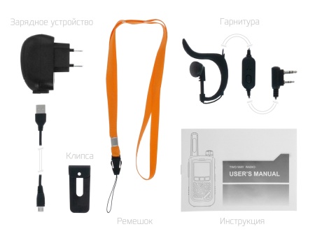 Рация BAOFENG BF-T17 Black