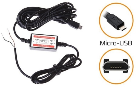 Купить CARCAM PWR5V Micro-USB S