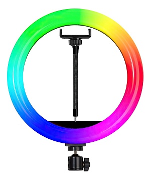 Купить Кольцевая лампа MJ33 RGB LED Soft Ring Light 33cm (без штатива)
