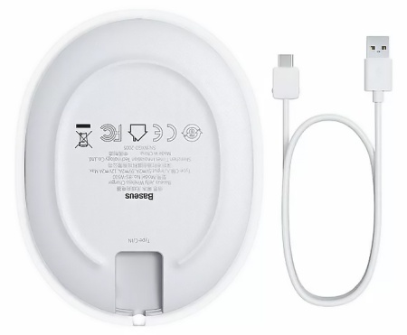 Купить Baseus Jelly Wireless Charger 15W White (WXGD-02)
