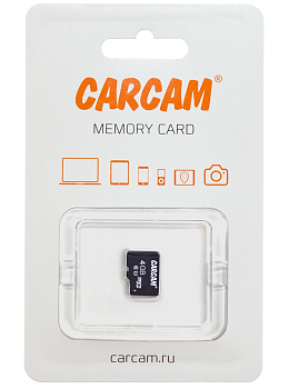 Купить CARCAM microSD 4Gb Class 10