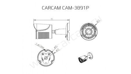 CARCAM CAM-3891P